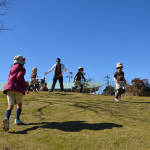 ゆいの花公園にピクニック