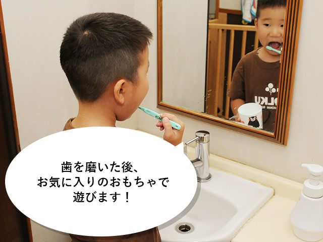 ⑧Brushing time / Free play12：30～